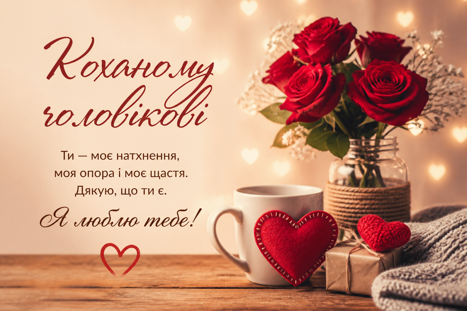 Зворушливі привітання з глибиною почуттів