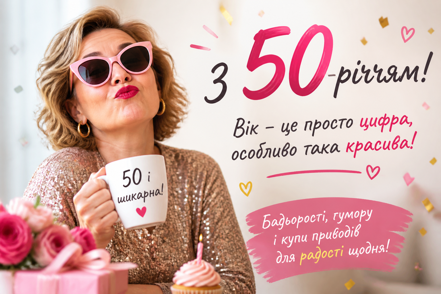 Привітання з гумором — для тих, хто любить посміятися