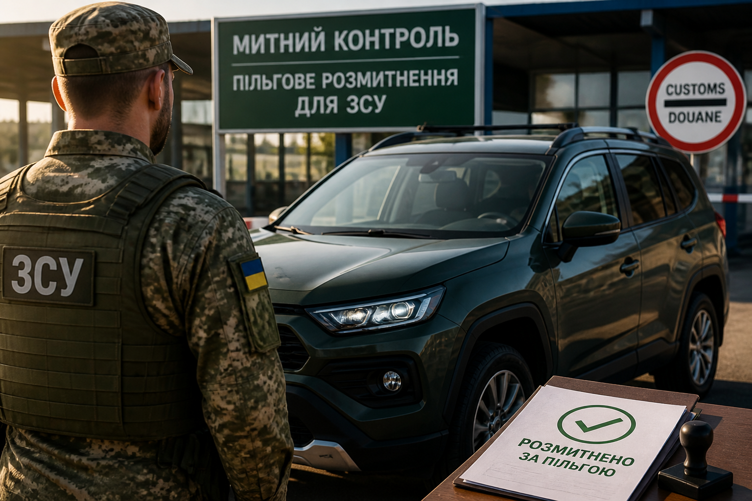 Пільгове розмитнення авто для військових: як це працює у 2026 році