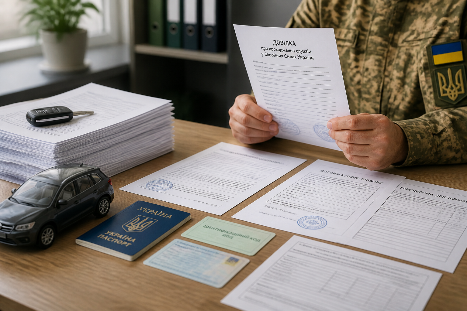 Які документи потрібні для розмитнення авто через ЗСУ