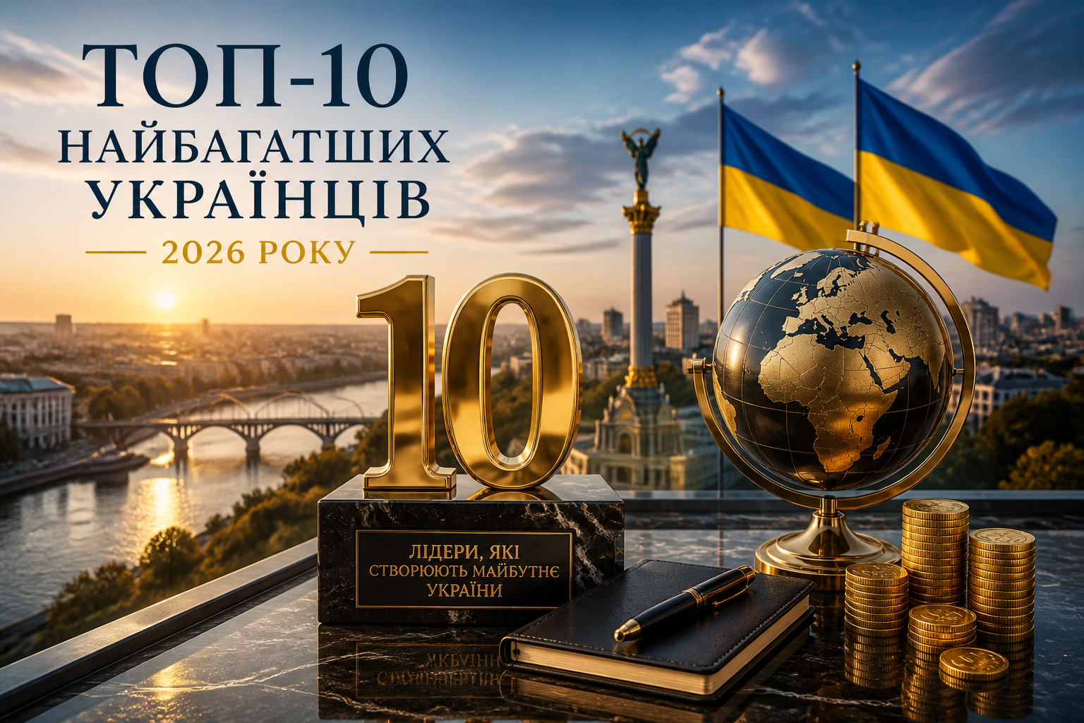 Топ-10 найбагатших українців 2026 року