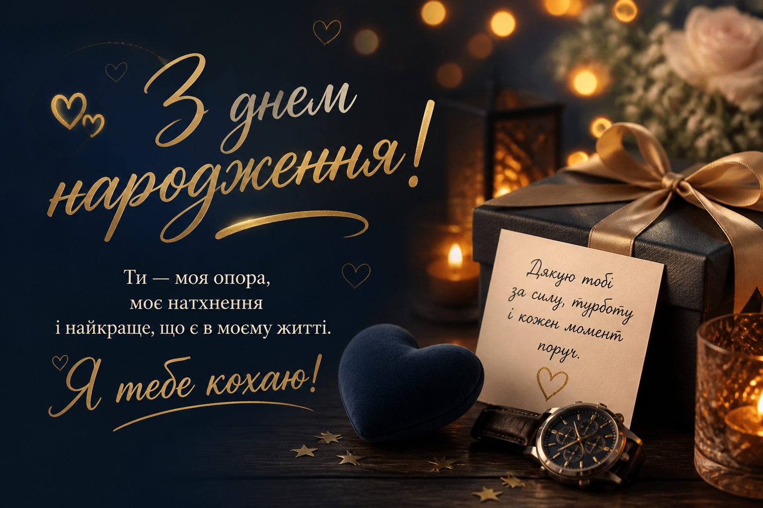 Від дружини або коханої — особисто і з душею