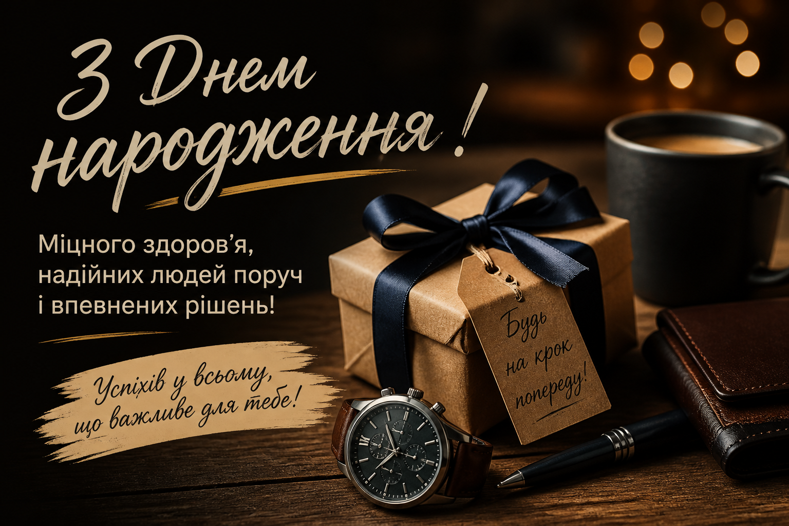 Від друга або колеги — без пафосу, по-чоловічому