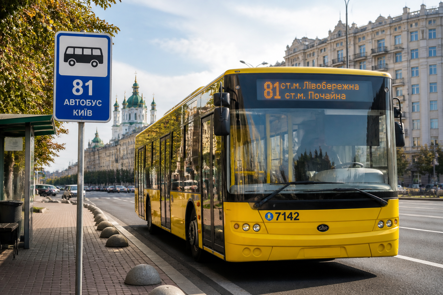 81 автобус київ