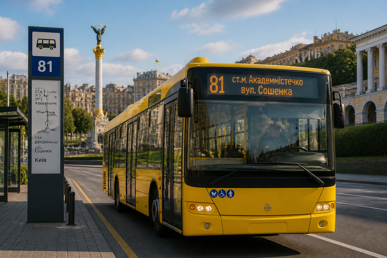 81 автобус київ