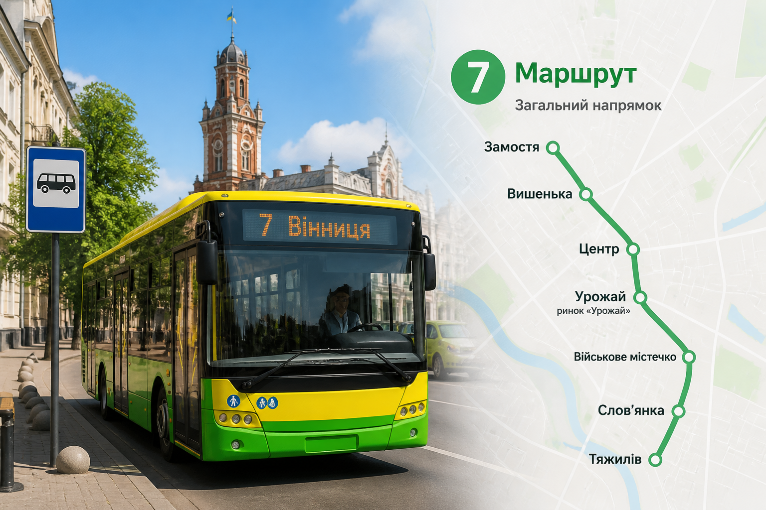 Куди їде сьомий: напрямок і загальна логіка маршруту