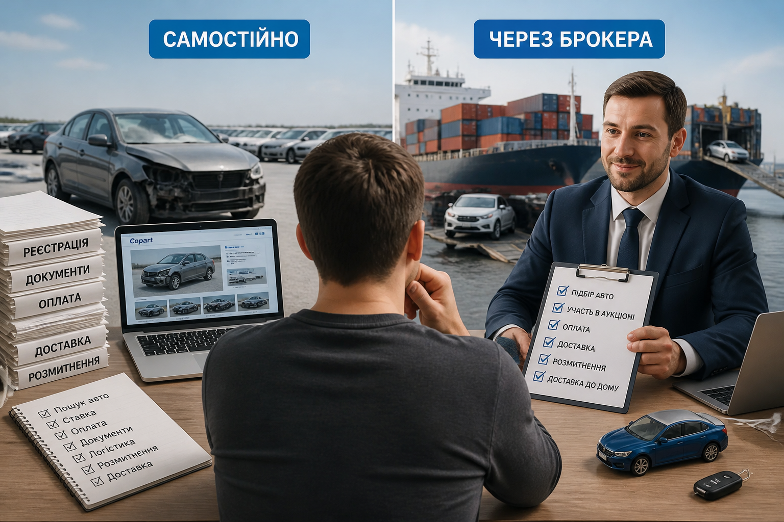 Самостійно чи через брокера — що обрати