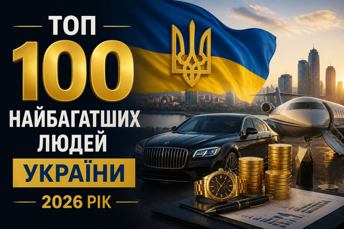 Топ 100 найбагатших людей України 2026: хто тримає гроші та вплив