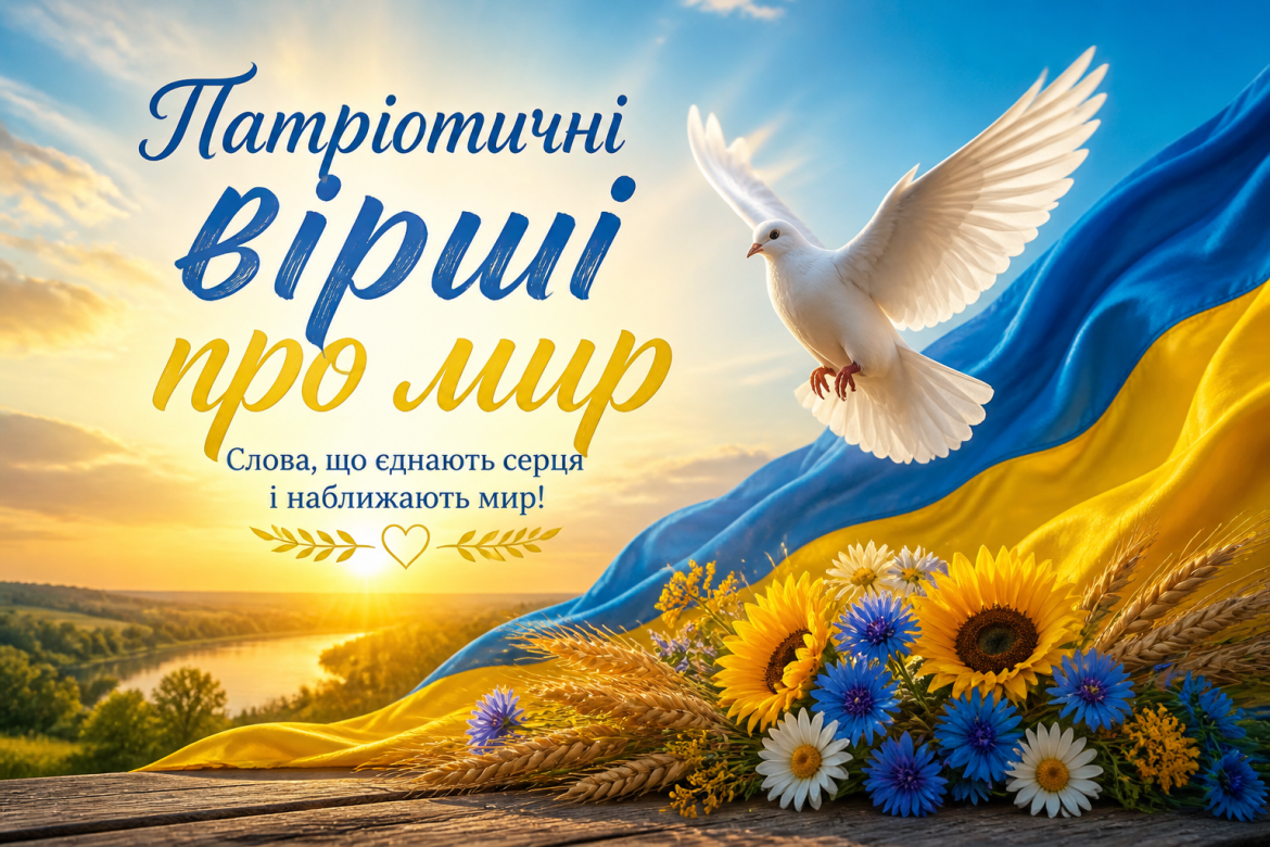 Патріотичні вірші про мир: від ніжних до пронизливих