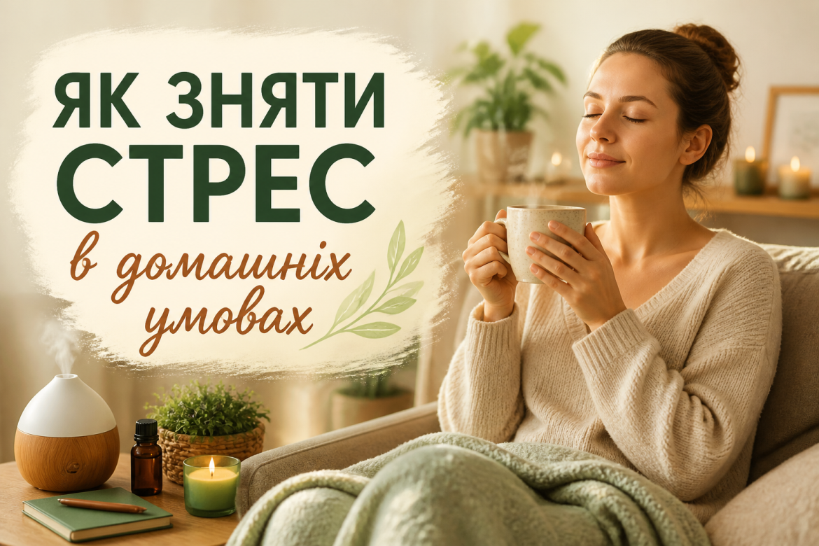 Як зняти стрес вдома: прості способи, які реально працюють