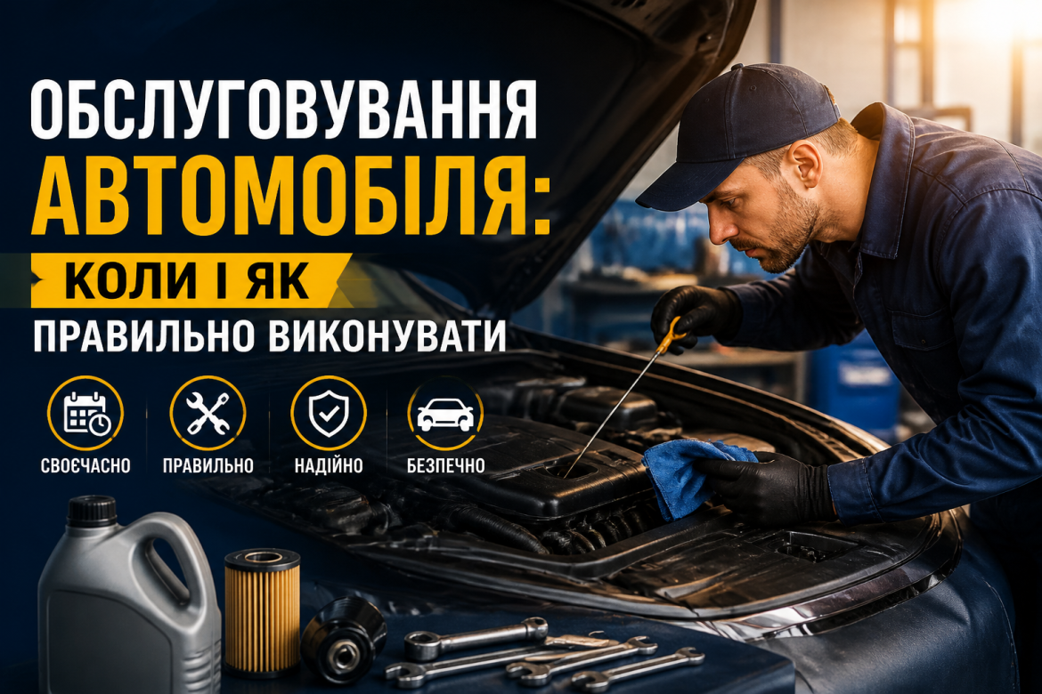 Обслуговування автомобіля: коли і як це робити правильно